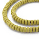 Chapelets de perle en pâte polymère manuel CLAY-N008-008-113-4