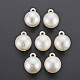 Colgantes de perlas de imitación de plástico abs KY-T023-001-1