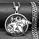 Подвески из нержавеющей стали 304 NJEW-C066-03P-1