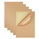 Kraft Paper Stickers AJEW-WH0055-02-1