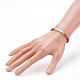 Handmade Polymer Clay Heishi Beaded Stretch Bracelets BJEW-JB06146-02-4