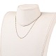 Collane di perle di vetro fatte a mano X-NJEW-JN03185-03-4