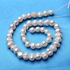 Hebras de perlas de perlas de agua dulce cultivadas naturales de papa PEAR-E007-8-9mm-2