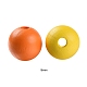 160pcs 4 couleurs pays de ferme et perles de bois naturel peintes de style rustique WOOD-LS0001-01L-3