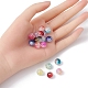 Perles en acrylique transparentes craquelées CACR-YW0001-09B-4