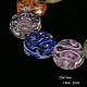 Chapelets de perles vernissées manuelles LAMP-G057-4-1