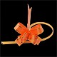 Handmade Elastic Packaging Ribbon Bows DJEW-A003-18x390mm-07-1