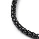 Chapado en iones (ip) 304 collar de cadena de acero inoxidable para mujer NJEW-C011-02B-2