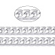 Cadenas de bordillo con textura de aluminio CHA-N003-43P-2