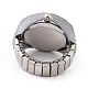201 orologio ad anello per dito con cinturino elasticizzato in acciaio inossidabile WACH-G018-03P-01-2