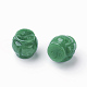 Perles naturelles en jade du Myanmar/jade birmane G-E418-20-2