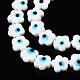 Chapelets de perles vernissées manuelles LAMP-N029-008H-3