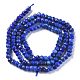 Chapelets de perles en lapis-lazuli naturel G-E560-Q01-2
