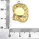 Подвески из пластикового жемчуга STAS-Q360-03L-G-3