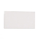 Tarjeta de incentivo de recompensa de papel rectangular DIY-K043-03-04-4
