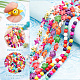 Nbeads 6 Strands 3 Styles Synthetic Howlite & Synthetic Turquoise Beads Strands Set TURQ-NB0001-20-5