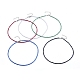 Collares de abalorios de vidrio mostacillas NJEW-JN02811-1