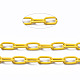 Spray Painted Iron Paperclip Chains CH-S126-001D-4