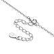 SHEGRACE Rhodium Plated 925 Sterling Silver Pendant Necklace JN636A-7