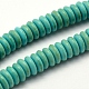 Chapelets de perles en turquoise synthétique TURQ-F007-06-1