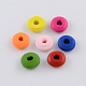 Dyed Natural Wood Beads WOOD-R249-051-1
