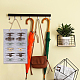 Felt Hanging Hair Claw Clip Organizer Holder for Women Girls AJEW-WH0347-77A-5