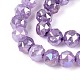 Anlaufschutz-Glasperlenstränge mit galvanischer Beschichtung&nbsp;GLAA-N064-6mm-02-3