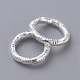 Iron Textured Jump Rings IFIN-D086-01-S-2