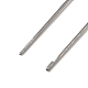 Perlennadeln aus Stahl mit Haken für Perlenspinner TOOL-C009-01A-04-3