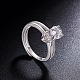 Shegrace 925 anillo de dedo de plata esterlina JR512A-3