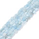 Natural Aquamarine Beads Strands G-D0004-A02-04-2