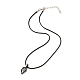Rack Plating Alloy Heart Pendant Necklaces Sets NJEW-B081-07B-3