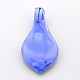 1 boîte pendentifs en forme de larme en verre dichroïque manuels DICH-X045-05-2