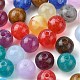Round Imitation Gemstone Acrylic Beads OACR-R029-8mm-M-2