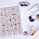 GLOBLELAND Tarot Cards Clear Stamps for DIY Scrapbooking Mystic Mystery Silicone Stamp Seals Transparent Stamps for Cards Making Photo Album Journal Home Decoration 8.27×5.83inch DIY-WH0371-0100-4