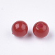 Perles en plastique écologiques MACR-S366-4mm-01-1