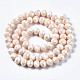 Chapelets de perles en verre électroplaqué EGLA-A034-P3mm-A17-3