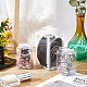 折り畳み式透明PVCボックス  クラフトキャンディ包装結婚式パーティーの好意のギフトボックス  ちょう結びの模様の長方形  透明  120x70x70mm CON-BC0006-46-7