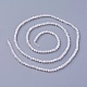 Chapelets de perles de coquillage SSHEL-E571-38-2mm-2