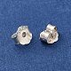 925 Sterling Silver Friction Ear Nuts STER-G041-02A-2