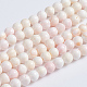 Fili di perle di conchiglia rosa naturale X-SSHEL-L016-18A-1