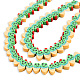 Chapelets de perle en pâte polymère manuel CLAY-N008-070-B01-3
