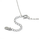 925 подвесные стерлингового серебра ожерелья NJEW-F246-12P-4