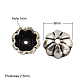 Tibetische Perlen Kappen & Kegel Perlen TIBEB-00954-AS-RS-1