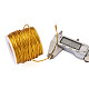 Jewelry Braided Thread Metallic Cords MCOR-KS0001-001-9