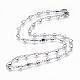 304 Stainless Steel Chain Necklaces STAS-P164-21P-1