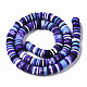 Handmade Polymer Clay Beads Strands CLAY-N008-010-H48-A-3