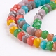 Faceted Glass Beads Strands X-GLAA-G074-B03-3