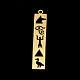 201 pendentifs en acier inoxydable&nbsp;EVIL-PW0001-07J-G-1