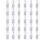 Nachfüllbare Lotions-Parfümpumpensprühflasche aus Kunststoff für Haustiere und 2 ml Einweg-Kunststofftropfenzähler MRMJ-BC0001-13-7